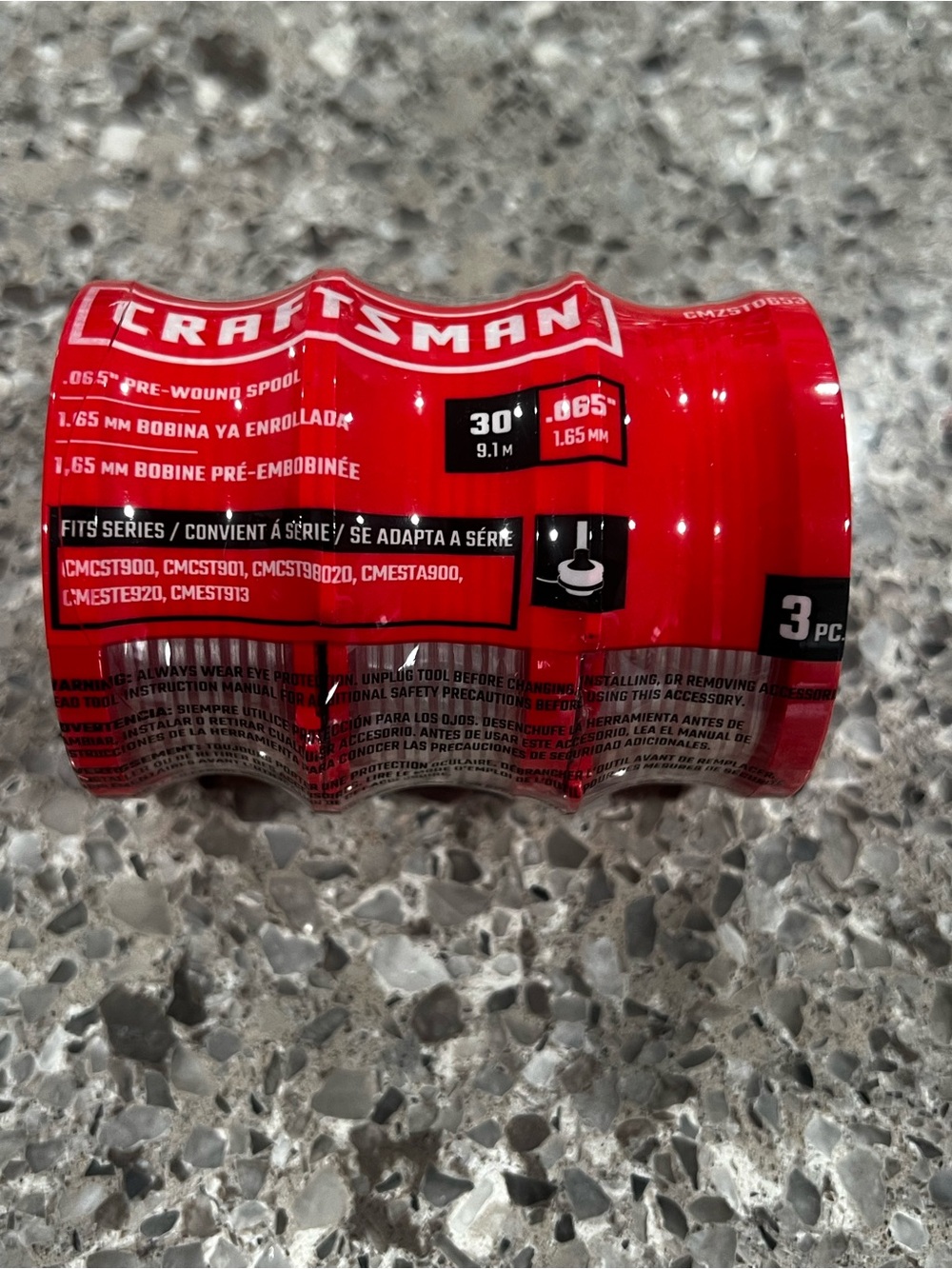 CRAFTSMAN String Trimmer
Line 3-Pack Spools - Picture 2 of 5